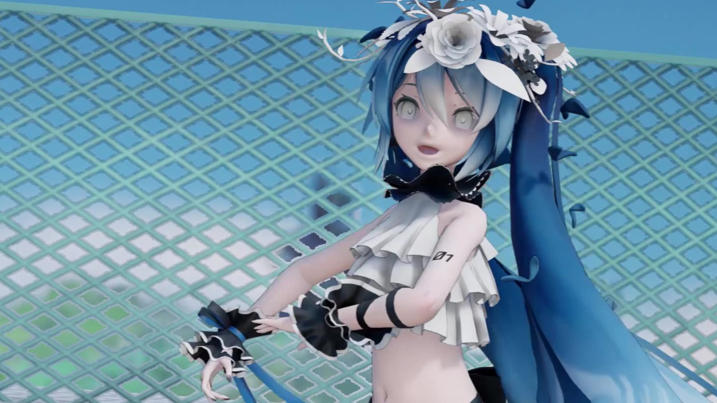 【MMD】天台的风有点大,快下来